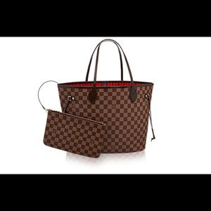 Louis Vuitton Never Full (In Cherry)